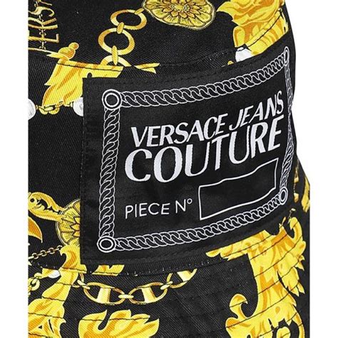 VERSACE: Cappello in denim Baroque .